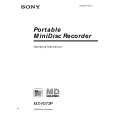 SONY MZR37SP Owners Manual