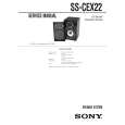 SONY SSCEX22 Service Manual