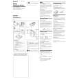 SONY WM-FX193 Owners Manual