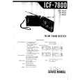 SONY ICF7800 Service Manual