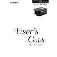 SONY XCST70CE Owners Manual