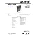 SONY WMEX910 Service Manual