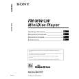 SONY MDXC8970R Owners Manual
