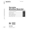 SONY MZR35 Owners Manual
