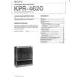 SONY KPR-4620 Owners Manual