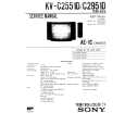 SONY KVC2551A Service Manual