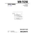 SONY WMFX290 Service Manual