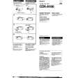 SONY CDX-A100 Owners Manual