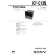 SONY ICFC135 Service Manual