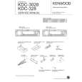 SONY KDC-328 Service Manual