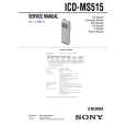 SONY ICDMS5115 Service Manual