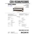 SONY CDX-R3300 Service Manual