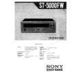 SONY ST-5000FW Service Manual
