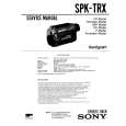 SONY SPKTRX Service Manual