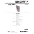 SONY ICDST25VTP Service Manual