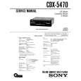 SONY CDX-5470 Service Manual