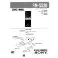 SONY RMS520 Service Manual