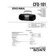 SONY CFD101 Service Manual
