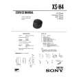 SONY XSH4 Service Manual