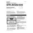 SONY STR-AV220 Owners Manual
