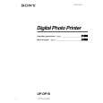 SONY UP-DP10 Owners Manual