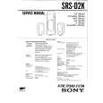 SONY SRSD2K Service Manual