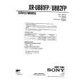 SONY XRU881FP Service Manual