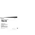 SONY TAU10 Owners Manual