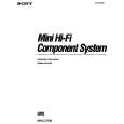 SONY MHC-2750 Owners Manual