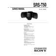 SONY SRS-T50 Service Manual