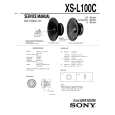 SONY XSL100C Service Manual