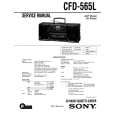 SONY CFD565L Service Manual