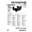 SONY DSR-PD100P Owners Manual
