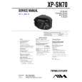 SONY XP-SN70 Service Manual