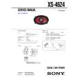 SONY XS-4624 Owners Manual