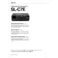 SONY SL-C7E Owners Manual