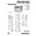 SONY STRNX3 Service Manual