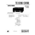 SONY TCEX100 Service Manual