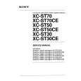 SONY XCST70 Service Manual