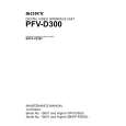 SONY PFV-D300 Service Manual