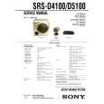 SONY SRSD4100 Service Manual