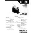 SONY CF150 Service Manual