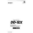 SONY DD-1EX Owners Manual
