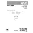 SONY HVT80 Parts Catalog