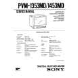 SONY PVM1353MD Service Manual