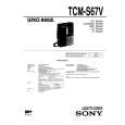 SONY TCMS67V Service Manual