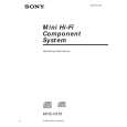 SONY MHC-V818 Owners Manual
