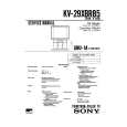 SONY KV32XBR75 Service Manual