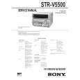 SONY TSRV5500 Service Manual