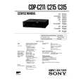 SONY CDPC315 Service Manual